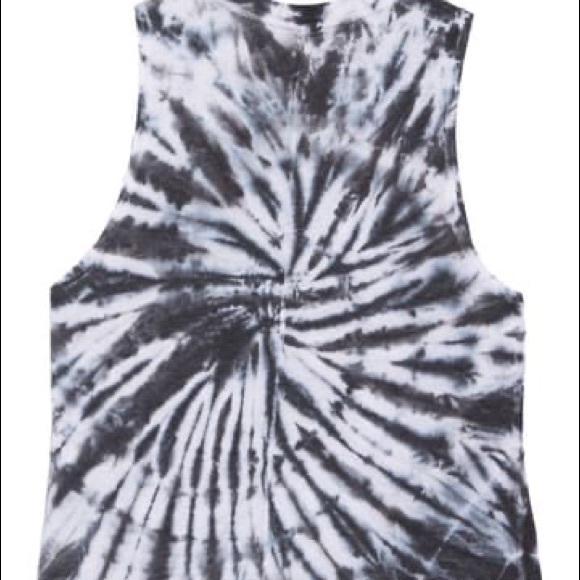 Sage Collective Tie Dye Crew Neck Tank Top XL - Picture 4 of 5
